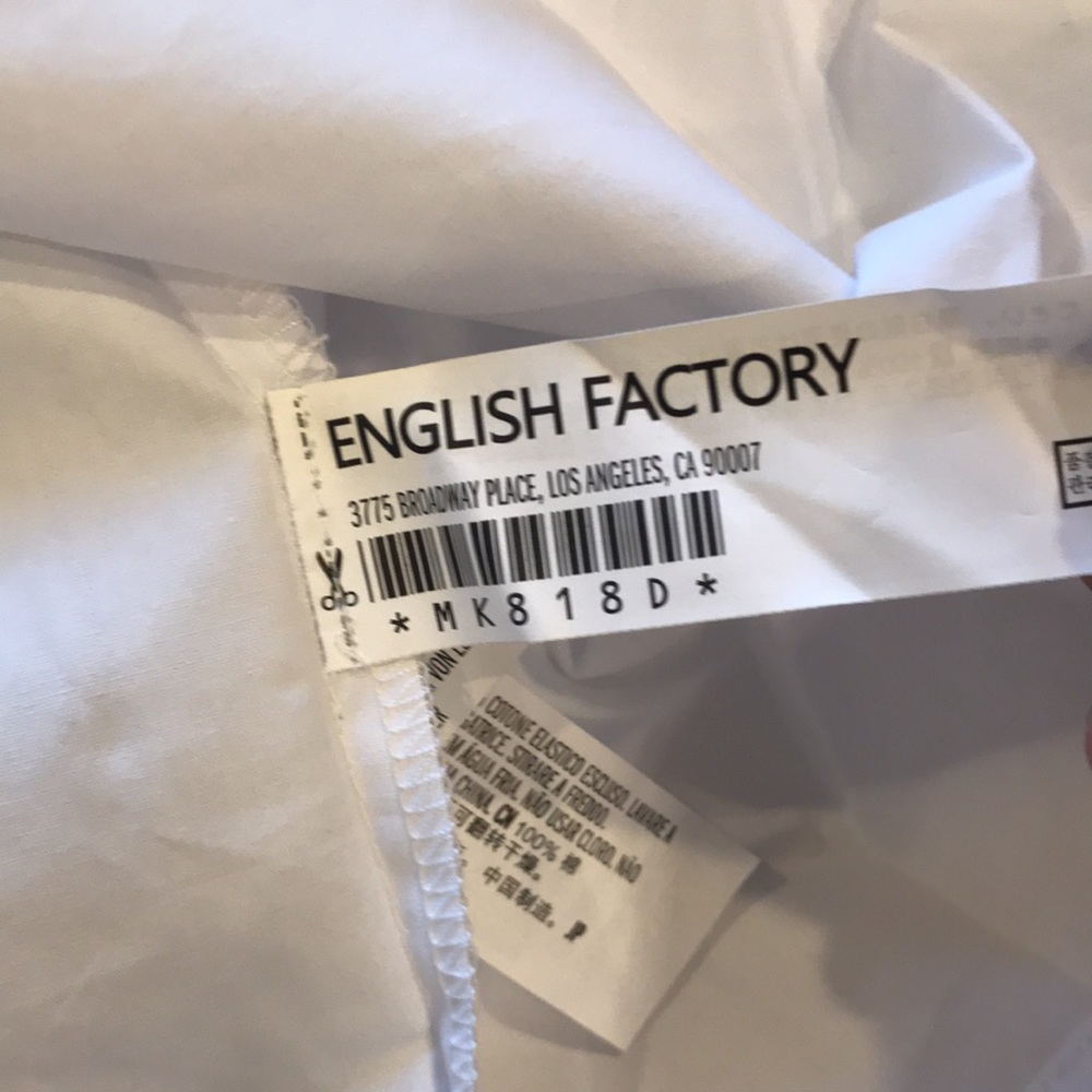 Smoked poplin dress by English Factory. - Picture 14 of 16